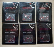 6 x Artdeco Strass-Steinchen (insgesamt 168 Stück) für Fingernägel -- OVP
