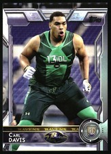 2015 Topps #440 Carl Davis RC Baltimore Ravens