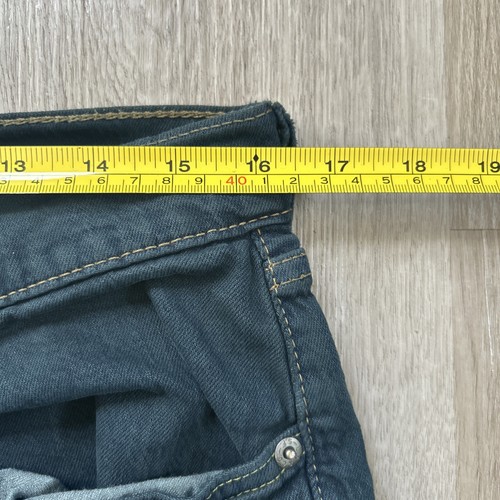 Levis 550 Mens 33x30 (33x28) Relaxed Jeans Blue Stretch Denim Dark Wash NWT - Picture 8 of 11