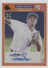 2021 Leaf Pro Set Metal 1989 Orange Rainbow 2/7 Michael McGreevy Auto s5q