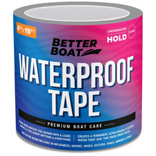 Clear Waterproof Tape for Leaks Heavy Duty Marine Grade Seal Tape, 15 Ft X 4 In,