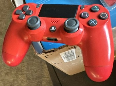 Sony DualShock 4 Wireless Controller V2 - Magma Red (Model CUH-ZCT2U) - OEM