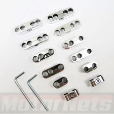7mm 8mm 9mm Spark Plug Wire Separators Dividers Looms Ignition Organizer Chrome 