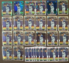 2023 1st Bowman Jose Peroza Lot (31 cards) - sapphire, /125, atomic, lunar