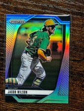 2025 Panini Prizm - Jacob Wilson #90 Silver Prizm 