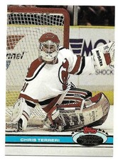 CHRIS TERRERI 1991-92 STADIUM CLUB CARD MINT CONDITION