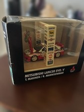 Mitsubishi Lancer EVO V Limited 1/18 Scale Mini Car Rally 1998 T. Makinen