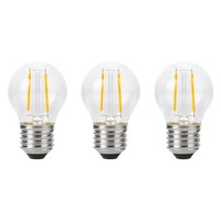 SPL E27 Led-Lampe P45 2W 150Lm 2500K Extra Warmweiß 3 StüCk Dimmbar