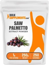 BulkSupplements Saw Palmetto Extract Powder 250g - 1g Per Serving