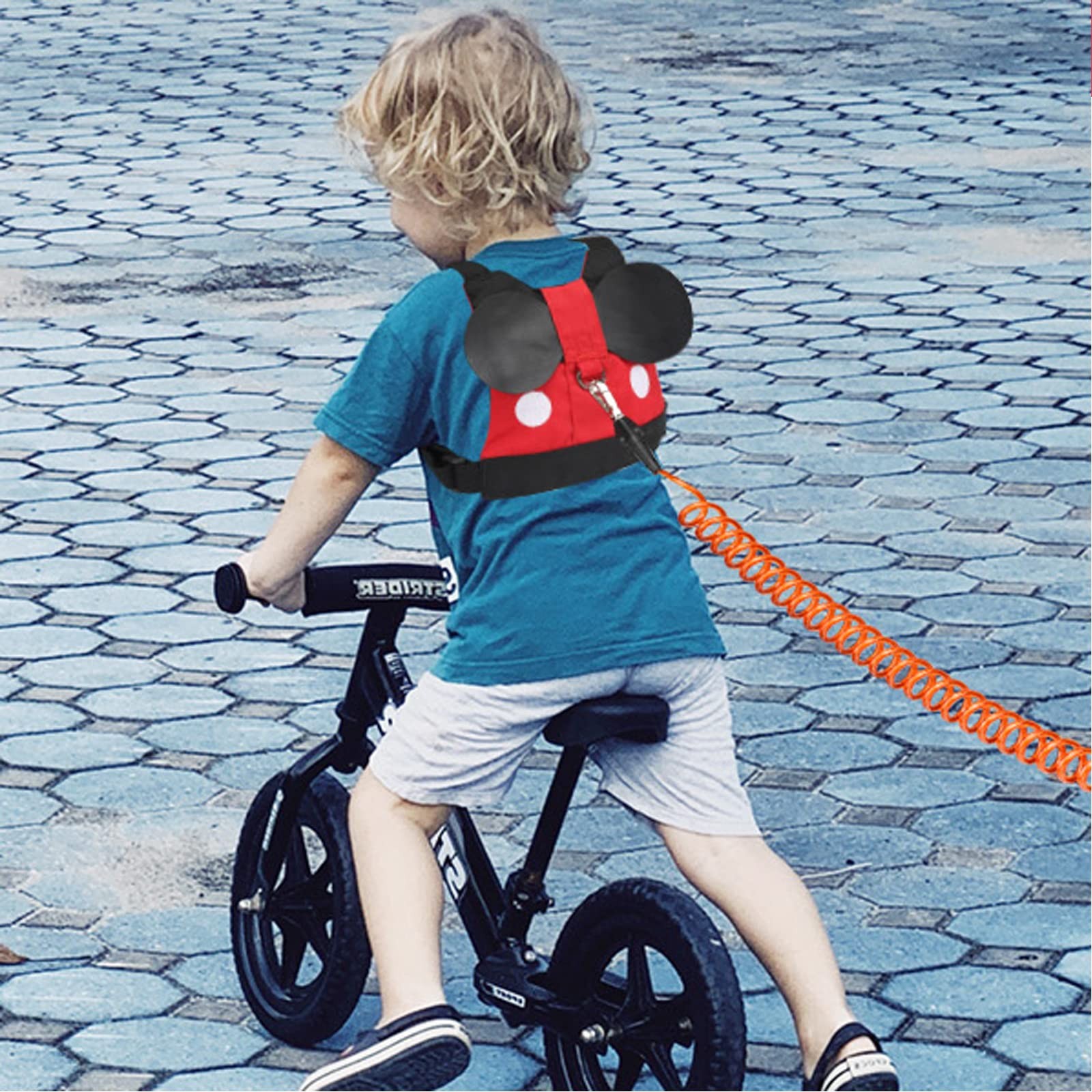 Accmor Toddler Leash Harness, Child Harness Baby Leash + Anti-Lost Wrist Link,