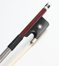 Brazilwood Octagonal Stick Shape Viola Bow 4/4 Size 310M Advanced Level Paris...