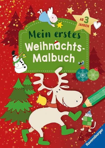 Mein Erstes Weihnachts-Malbuch Sabine Legien-image