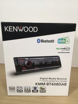 Kenwood KMM-BT408DAB Digital Media Receiver - New