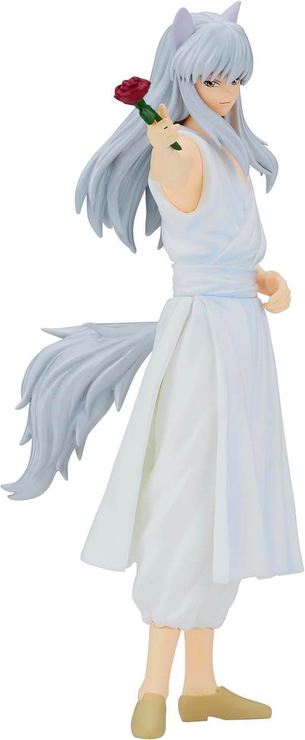 YuYu Hakusho Yoko KURAMA Veste BIANCA Figura DXF 19cm Originale BANPRESTO