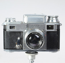 1939 ZEISS CONTAX lll RANGEFINDER W 5CM F/2 SONNAR STICKY SHUTTER NEEDS WORK
