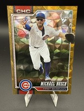 2026 Topps #348 Michael Busch Gold Diamante Foil #/50