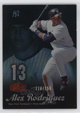 2006 Flair Showcase Legacy Blue 110/150 Alex Rodriguez #105 4xt