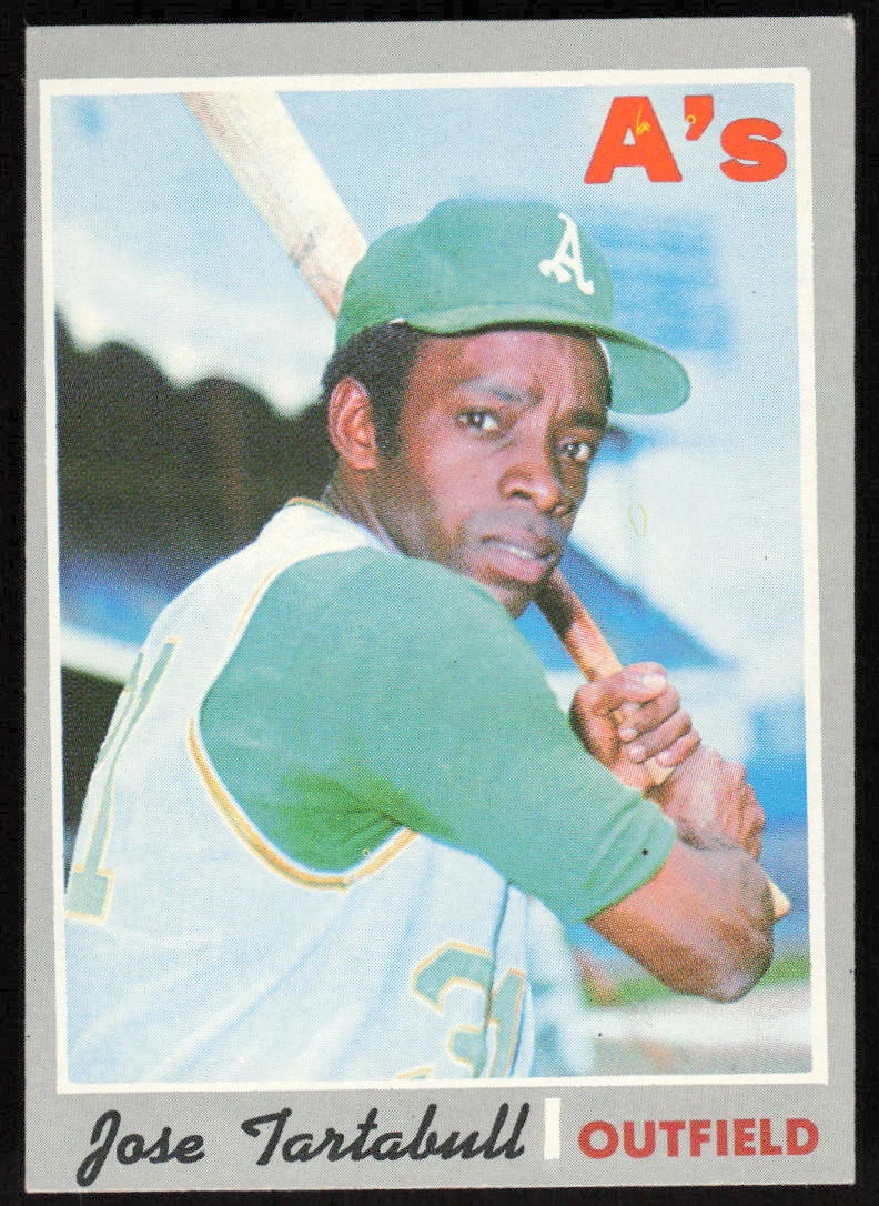 1970 Topps #481 Jose Tartabull - $1 SHIPPING (JB4)