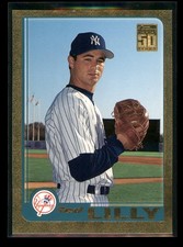 2001 Topps Traded & Rookies Ted Lilly #T68 Gold 1556/2001