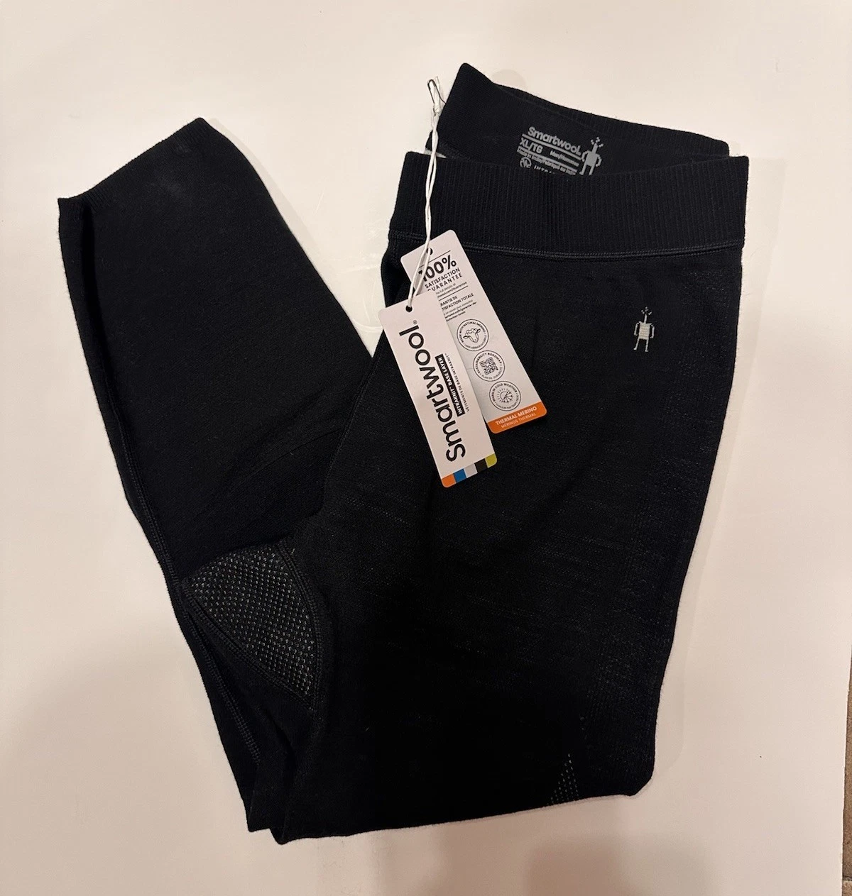 Smartwool Intraknit Thermal Max Merino Mens Base Layer 3/4 Bottoms NWT $120 XL