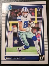 2021 Panini Donruss Football Simi Fehoko Rated Rookie #292 Dallas Cowboys