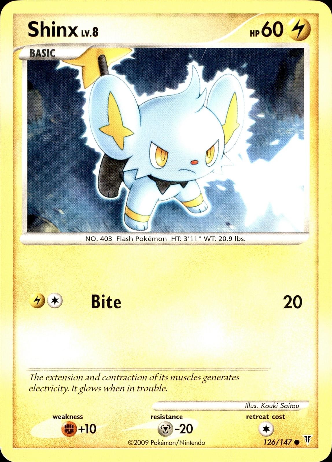 POKEMON SHINX 126/147 SUPREME VICTORS COMMON MP