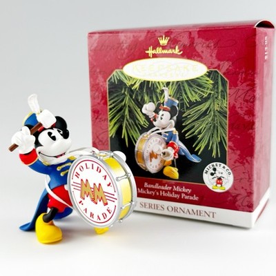 NEW Disney Hallmark Bandleader Mickey Mouse Christmas Ornament Holiday Parade