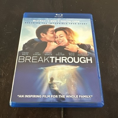 Breakthrough (Blu-ray+DVD, 2019) Chrissy Metz, Josh Lucas NO DIGITAL COPY