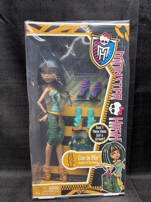 MONSTER HIGH I Love Shoes 2013 Cleo de Nile NIB NRFB RARE!