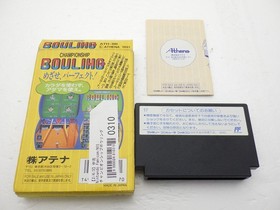 Championship Bowling Famicom/NES JP GAME. 9000024810310