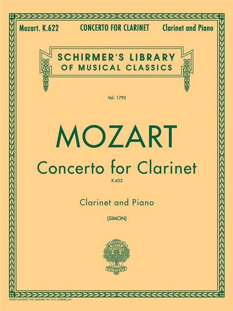 W.A. Mozart Clarinet Concerto K.622 (Clarinet/Piano) Clt - Image 3