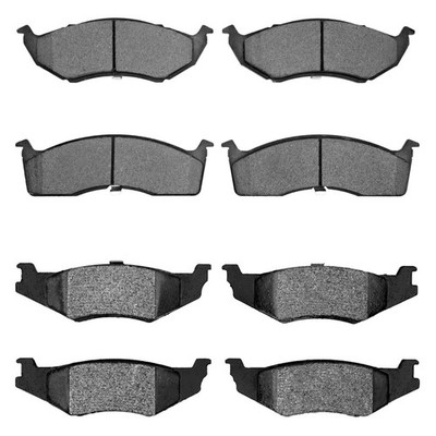 For Dodge Intrepid 98-04 R1 Concepts Ceramic Front & Rear Brake Pad Set