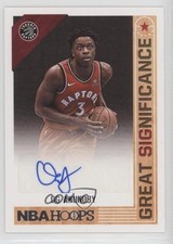 2017-18 Panini NBA Hoops Great SIGnificance OG Anunoby #GS-OGA Auto 1x9