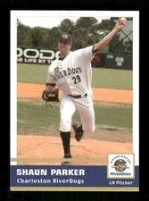 2005 Grandstand Charleston Riverdogs Shaun Parker ssp BXCP39