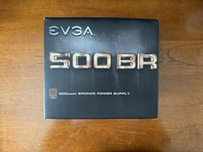 EVGA 500 BR 100BR0500K1 80 Plus Bronze Power Supply 500W Non-Modular Switching