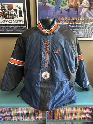 Starter ILLINOIS ジャケット Vintage Starter Illinois Satin Jacket XL | eBay