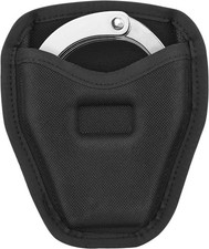 Handcuff Case, Open Top Handcuff Holder Holster, 600D Nylon Cuff Pouch for Duty