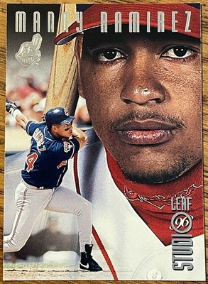 Manny Ramirez 1996 Leaf Studio Baseball Card #114 Cleveland Indians Free Ship
