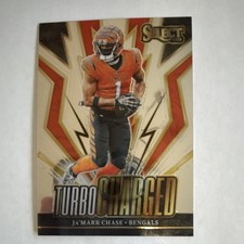 Panini 2023 Select Turbocharged Ja'Marr Chase #TUR-JCH Cincinnati Bengals