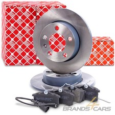 FEBI BILSTEIN BREMSSCHEIBEN Ø230 +BELÄGE HINTEN FÜR SEAT IBIZA 3 6L VW POLO 9N 4