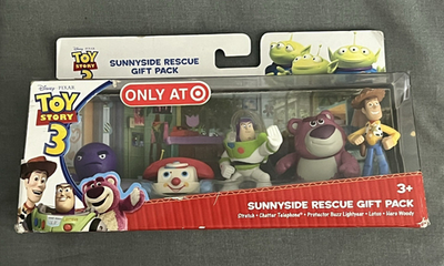 2009 Disney Pixar Mattel Toy Story 3 Sunnyside Rescue Gift Pack Of