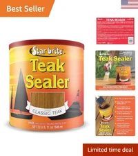 Teak Sealer 32 OZ - Easy No Drip Application for Lasting Protection