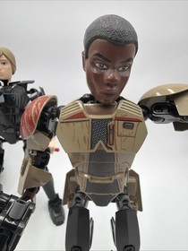 Lego Star Wars Buildable Figure Lot Of 3: Luke 75110, Finn 75116, Darth Vader