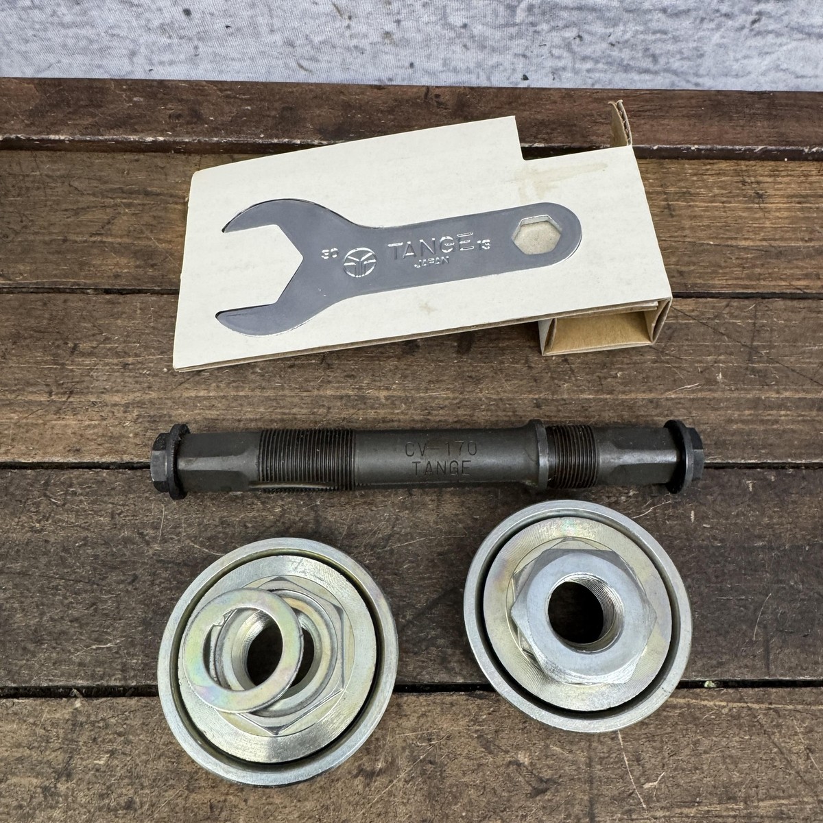 Vintage Tange CV-170 BMX Bottom Bracket NOS 3pc 3 Piece Tool JIS
