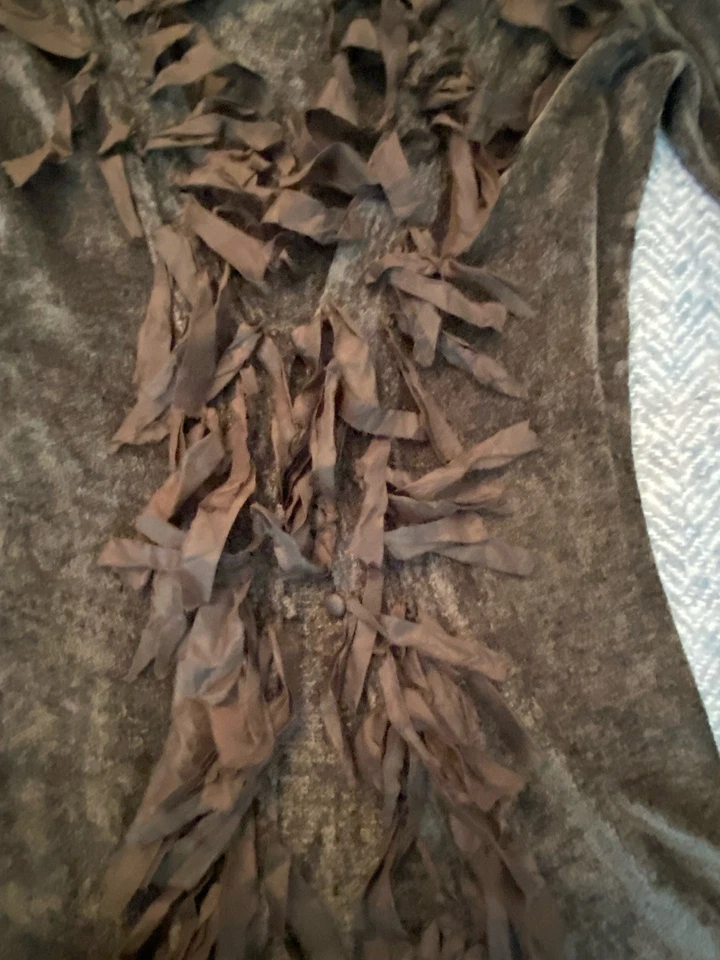 Women's dark green Principles long sleeve button up cardigan size 12 - Image 4 of 4