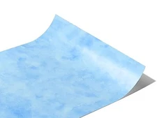 Rwraps Blue Watercolor Steal Naps Gloss Vinyl Film Wrap 59in x 6in Vinyl