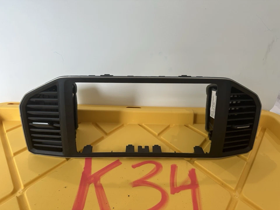 Painel de instrumentos central frontal Volkswagen Atlas 2018-2019 quadro de acabamento OEM - Imagem 2 de 4