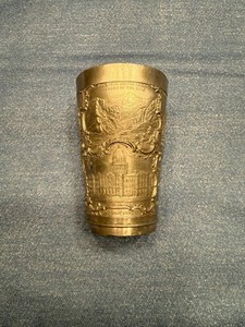 Vintage Pewter Souvenir Colorado Cup Early 1900s, Made in Germany