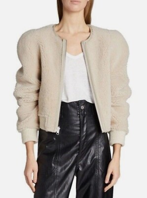 ISABEL MARANT ETOILE Manteau Boden Shearling Ladies Jacket in 