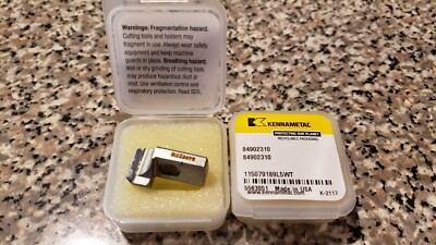 KENNAMETAL 84902310, 115190649A6WT DIAMOND TIP PCD CARBIDE INSERTS *2PCS*